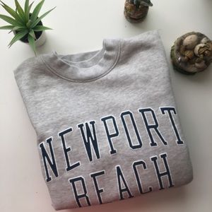 NWOT RARE Brandy Melville Newport Beach sweatshirt